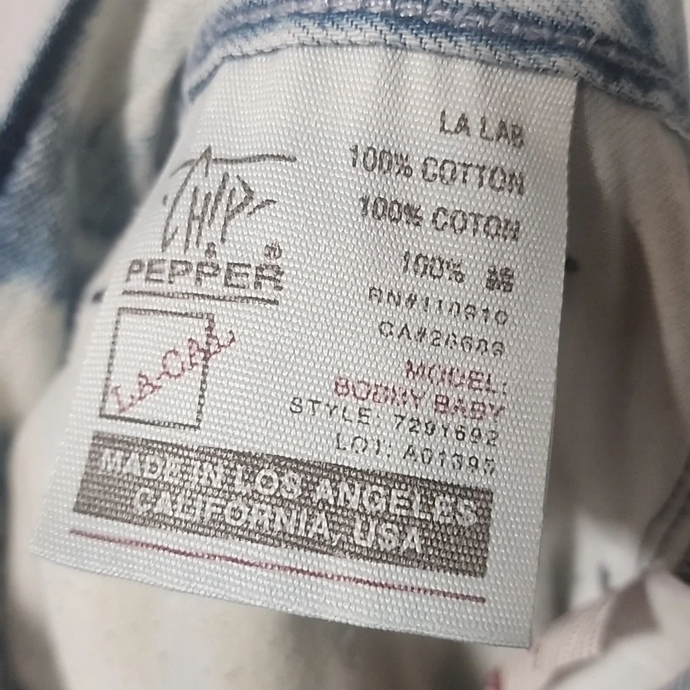 VINTAGE CHIP & PEPPER Bobby Baby Straight Jeans Mens 38 Skater Fit Medium Wash